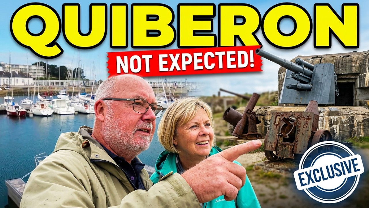 WE DIDN'T EXPECT THIS ? exploring QUIBERON, France