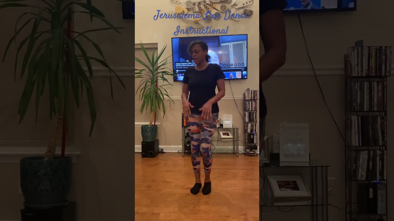 Jerusalema Line Dance Instructional by Lady Steph