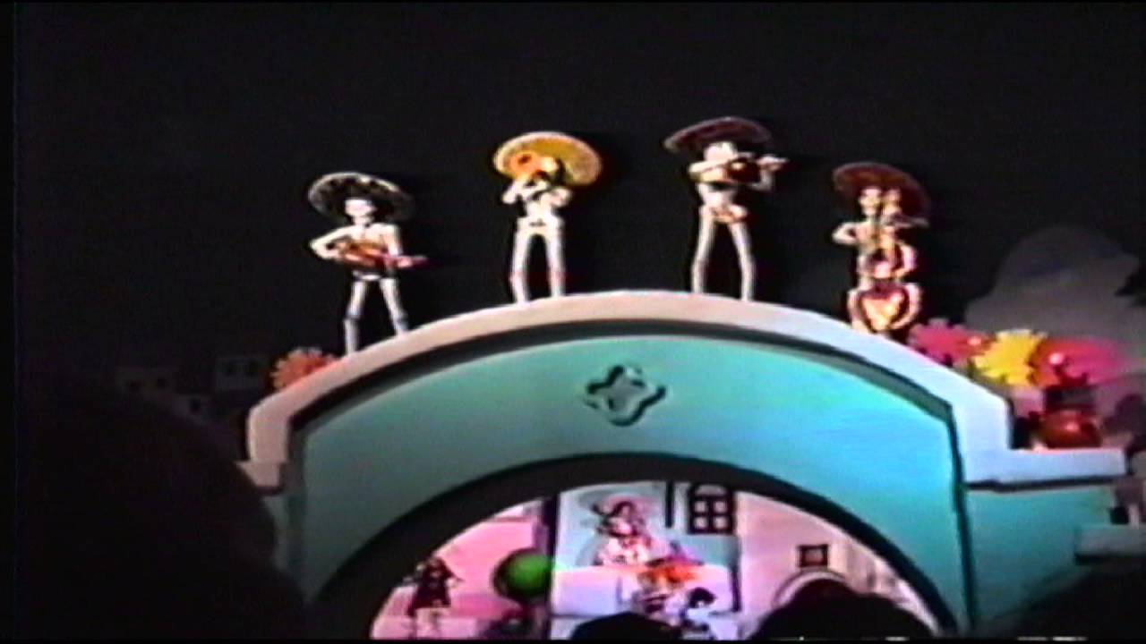 Epcot - Mexico Pavilion Ride 1987 Walt Disney World. El Rio del Tiempo