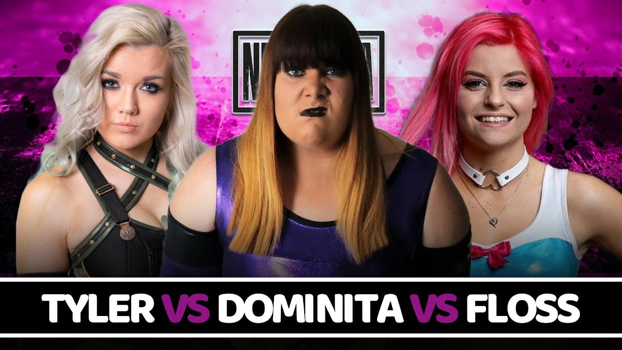 Bobbi Tyler VS Dominita VS Candy Floss #womenswrestling