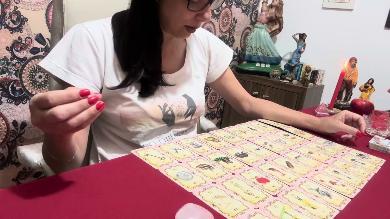 A sua vida na Mesa Real de Baralho Cigano