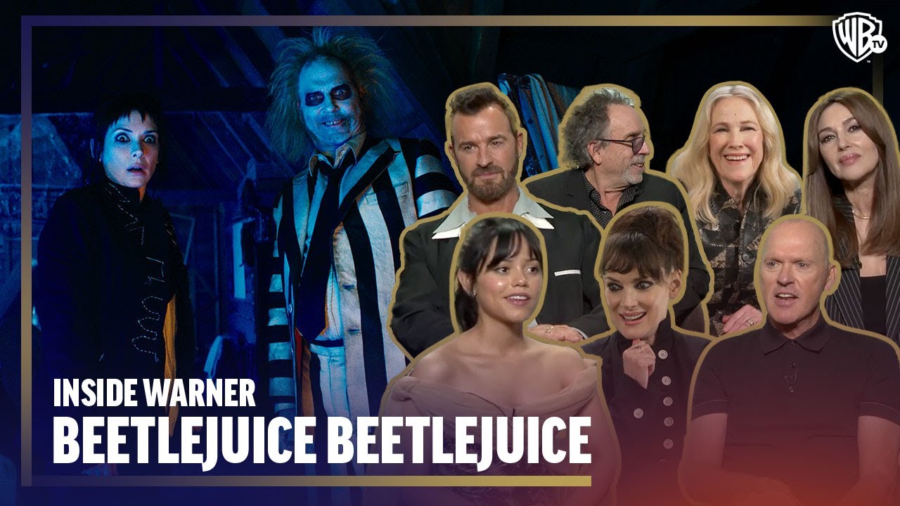 ¿QUÉ ESPERAN DE LA SECUELA DE BEETLEJUICE? LOS PROTAGONISTAS DETRÁS DE ESCENA | INSIDE WARNER