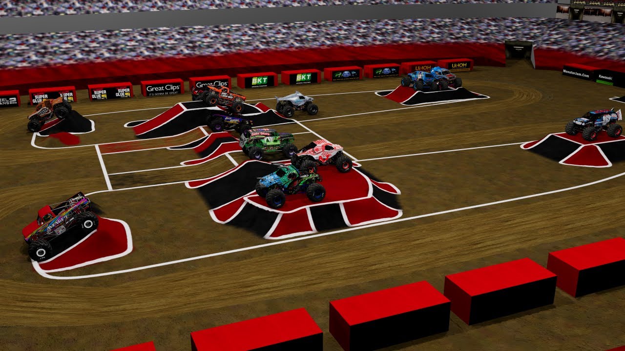 BeamNG Monster Jam - Indianapolis 2021 Full Show