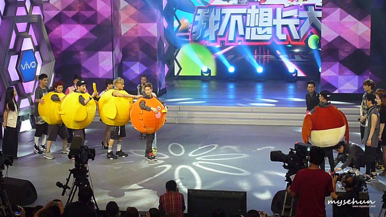 【mysehun】130604Happy camp play games forus SEHUN