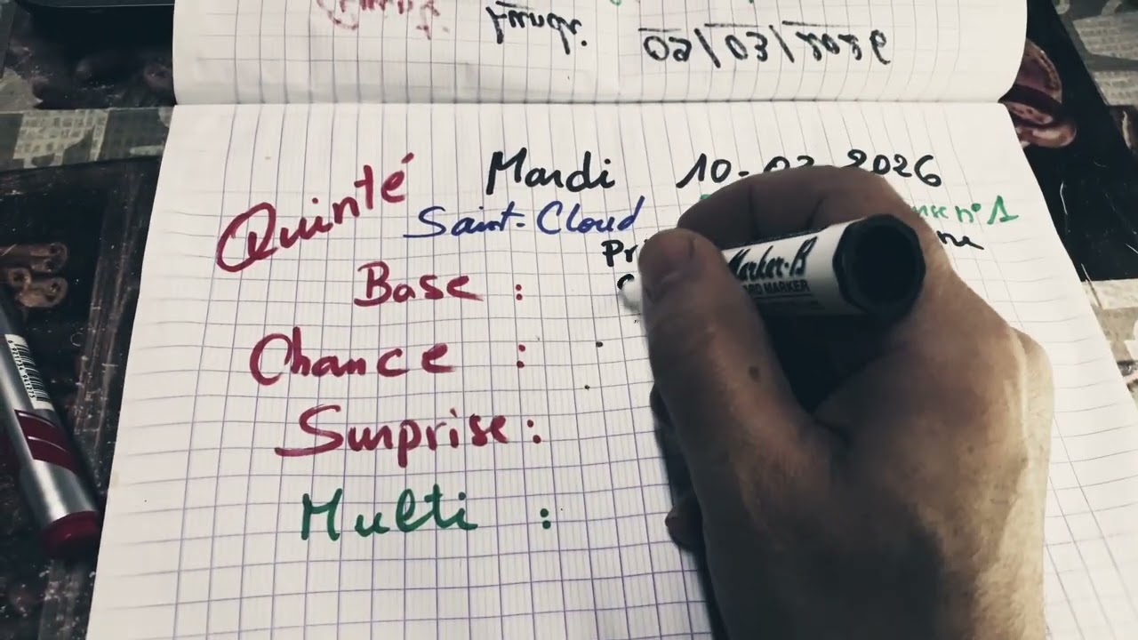 Pronostic Quinté Mardi | Saint-Cloud | Réunion 1 Course 1 | 10/03/2026