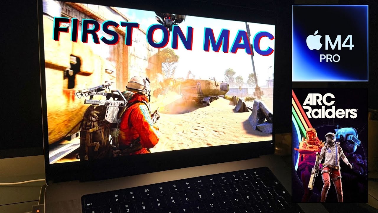 Arc Raiders on MacBook! (WORLD FIRST GAMEPLAY)