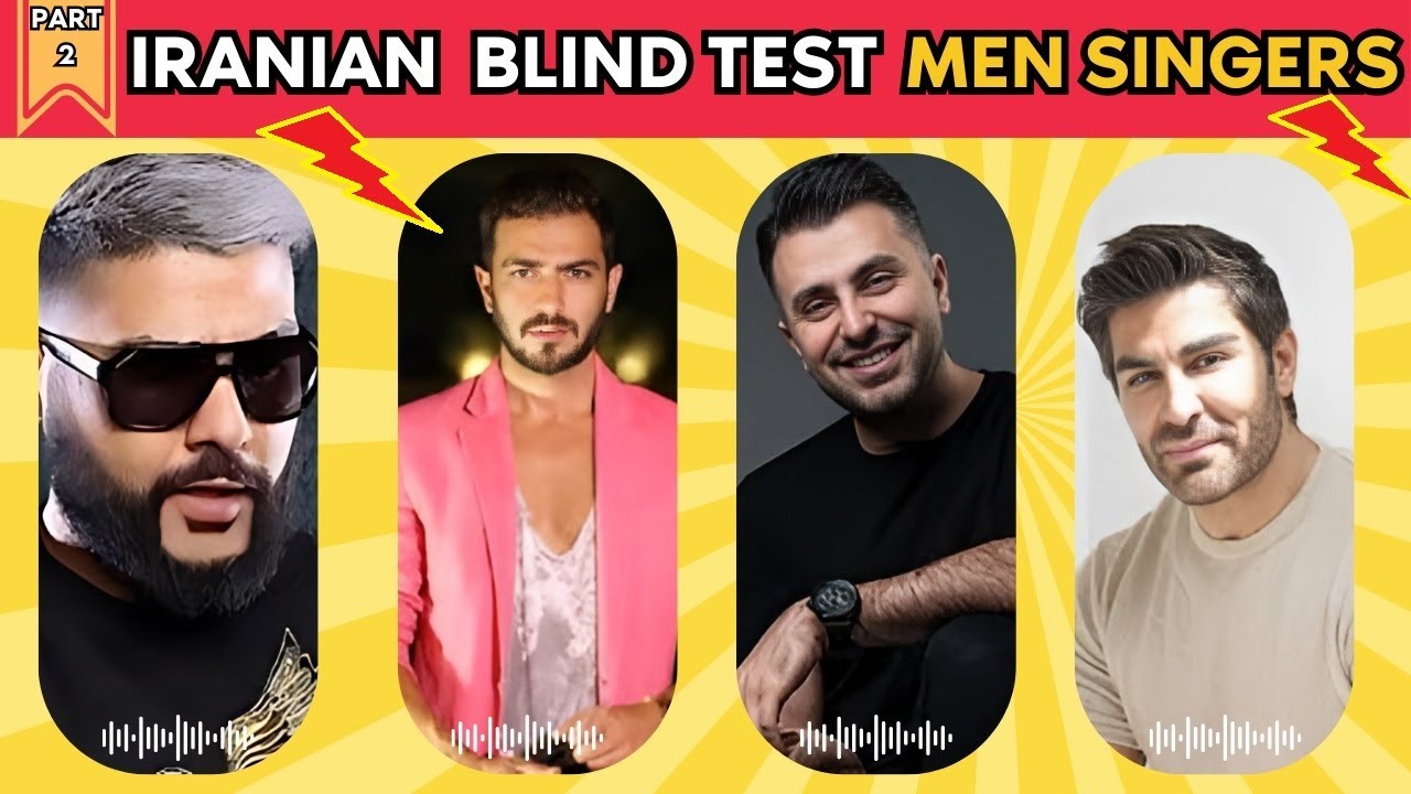 GUESS PERSIAN IRANI SINGERS BY THEIR VOICE 🎤  | Music Blind Test 🎵 | Persian Farsi Friends 🎧 Sasy...