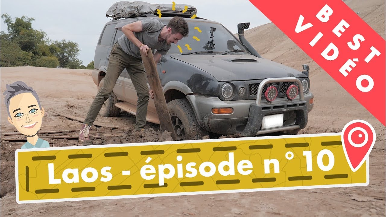 Ép.10 - Je reste BLOQUÉ au Laos le jour de noël avec mon 4x4 aménagé.