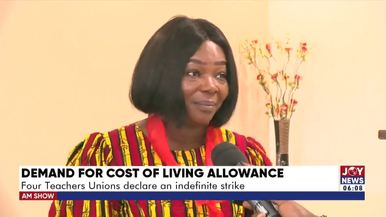 Four teacher unions declare an indefinite strike - AM News on JoyNews