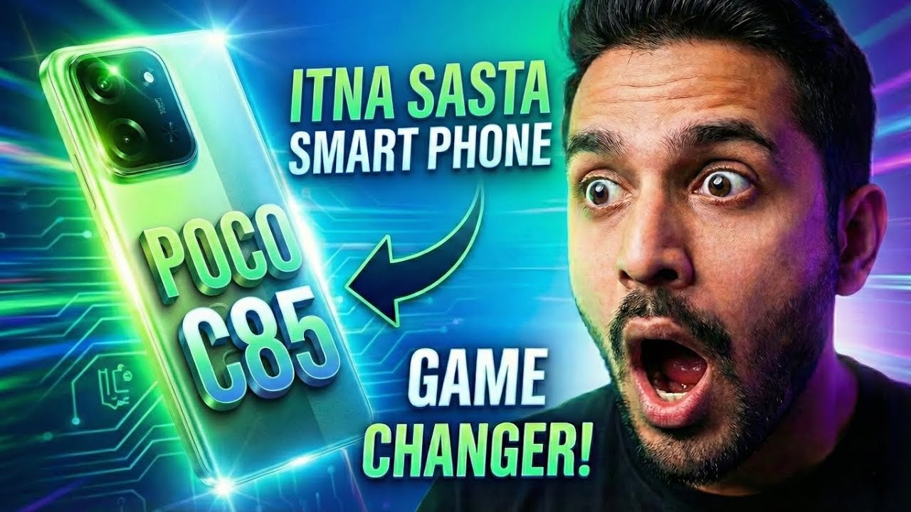 POCO C85 5G UNBOXING & REVIEW | 50 MP CAMERA,6000mah BATTERY | BEST 5G SMARTPHONE LOW BUDGET 10999/-