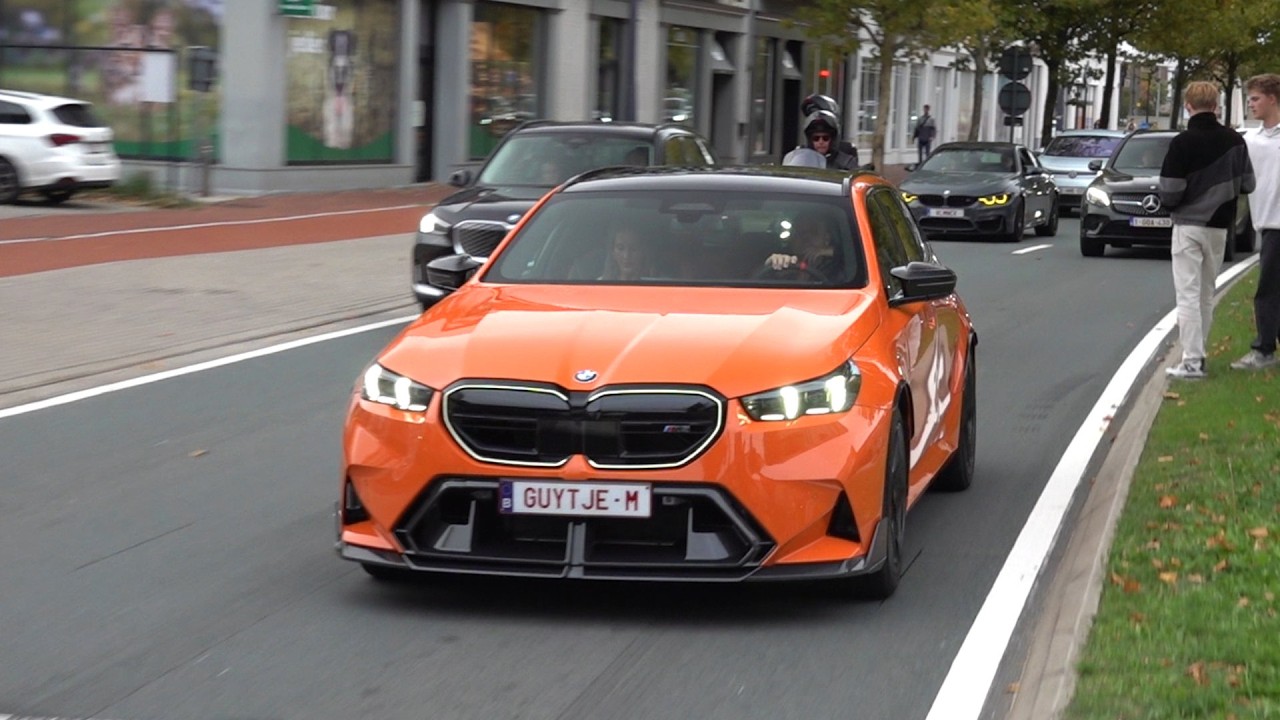 Supercars in Knokke! RUF SCR, Revuelto, 992 GT3 RS, Aventador SVJ, Huracan STO, Senna, Novitec 812