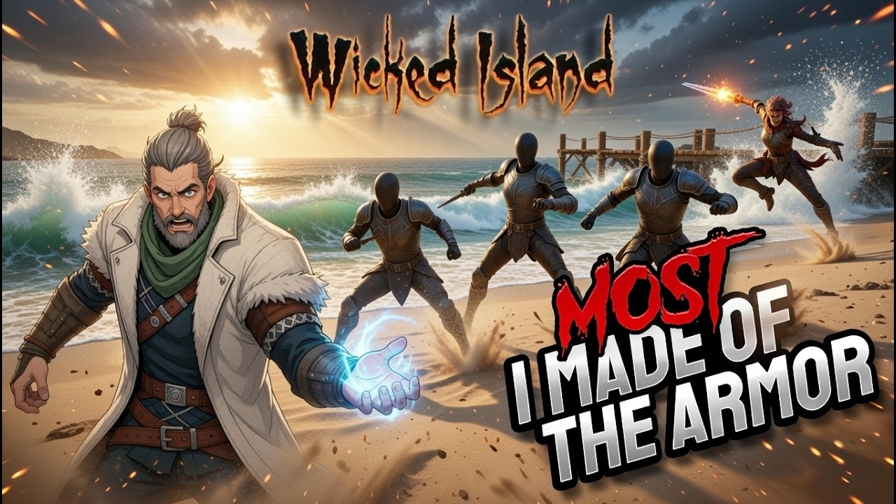 Wicked Island had a huge update 4 I made MOST of the armor