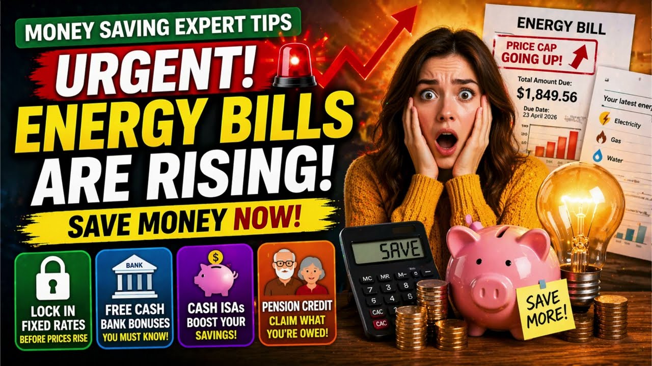 URGENT ⚠️ Energy Bills Are Rising! Save Money NOW (2026 Smart Guide) #makemoney #trading #wealth