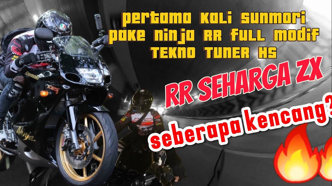 😱😱NINJA RR TEKNO TUNER HS‼️ SUNMORI BARENG KOMUNITAS ZX🔥🔥 #part1