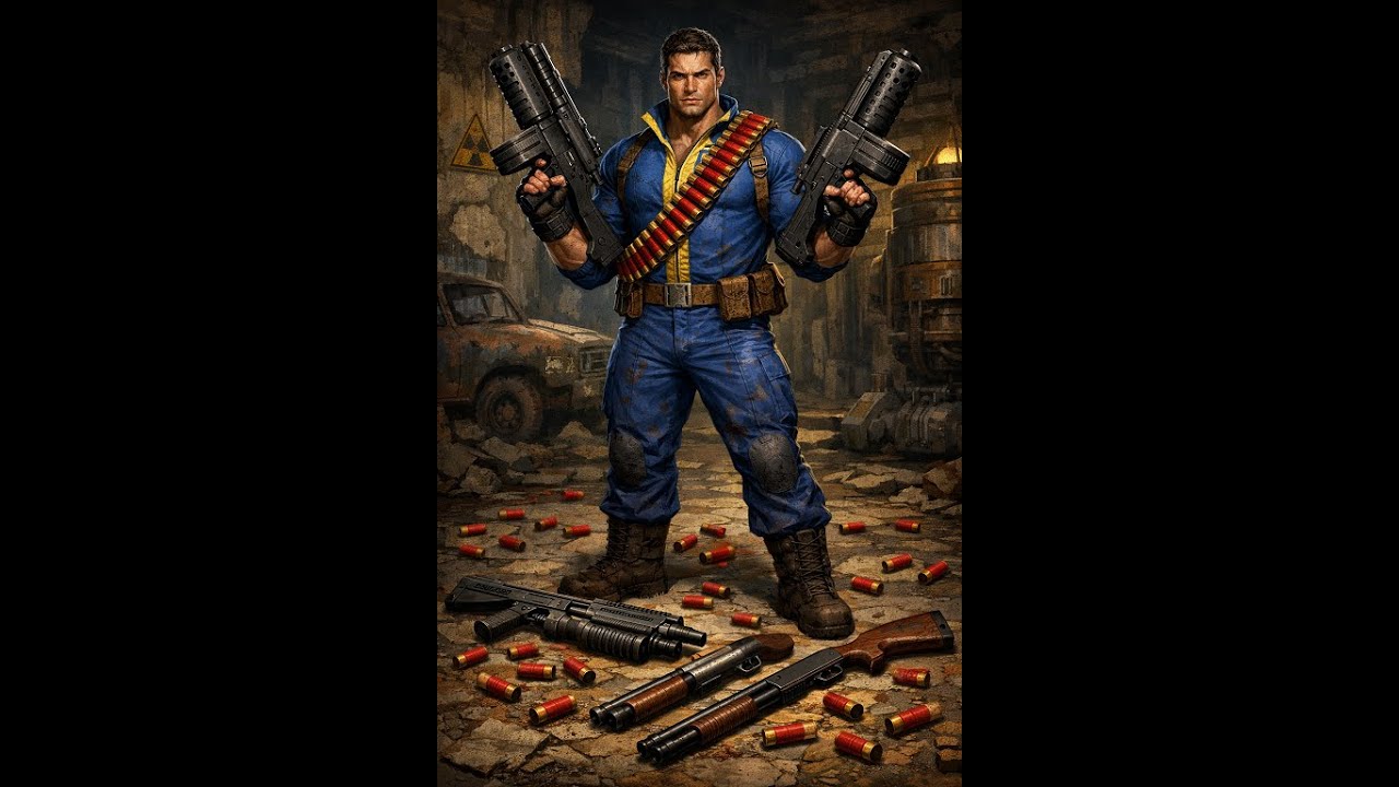 Fallout 2 Все виды Дробовиков