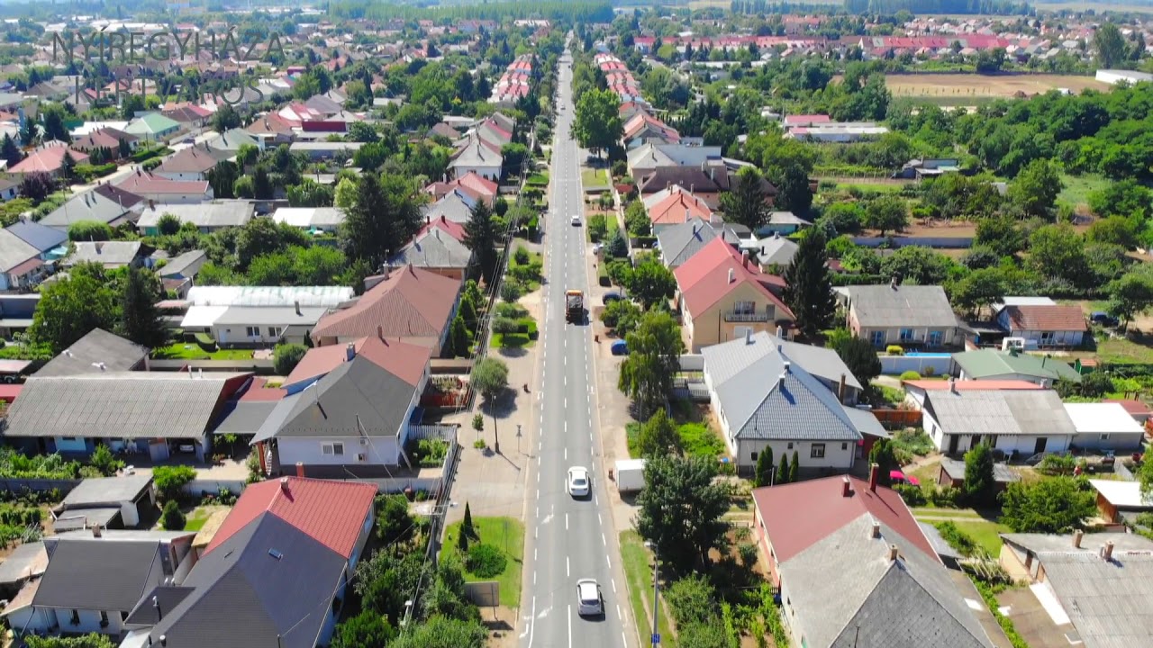 Nyíregyháza városrészei a magasból 1. / Nyíregyháza-Kertváros