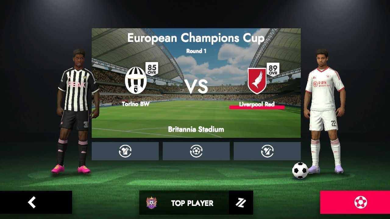 Football League 2026 l European champions Cup Gameplay (part 1)