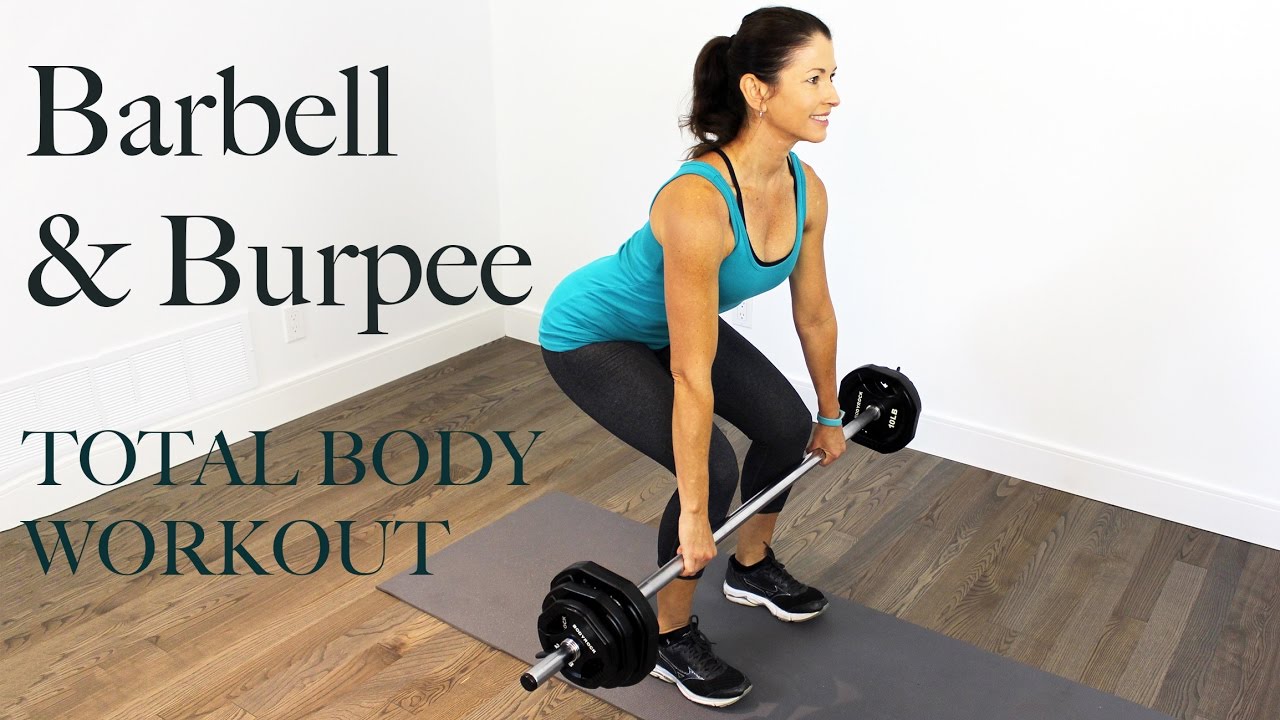 Barbell & Burpees - TEN MINUTE TOTAL BODY WORKOUT