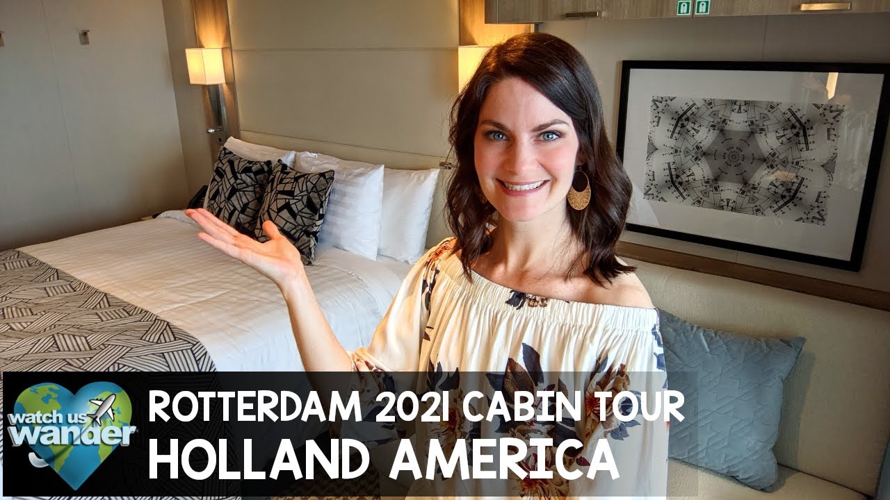 Holland America Rotterdam 2021 Cabin Tour