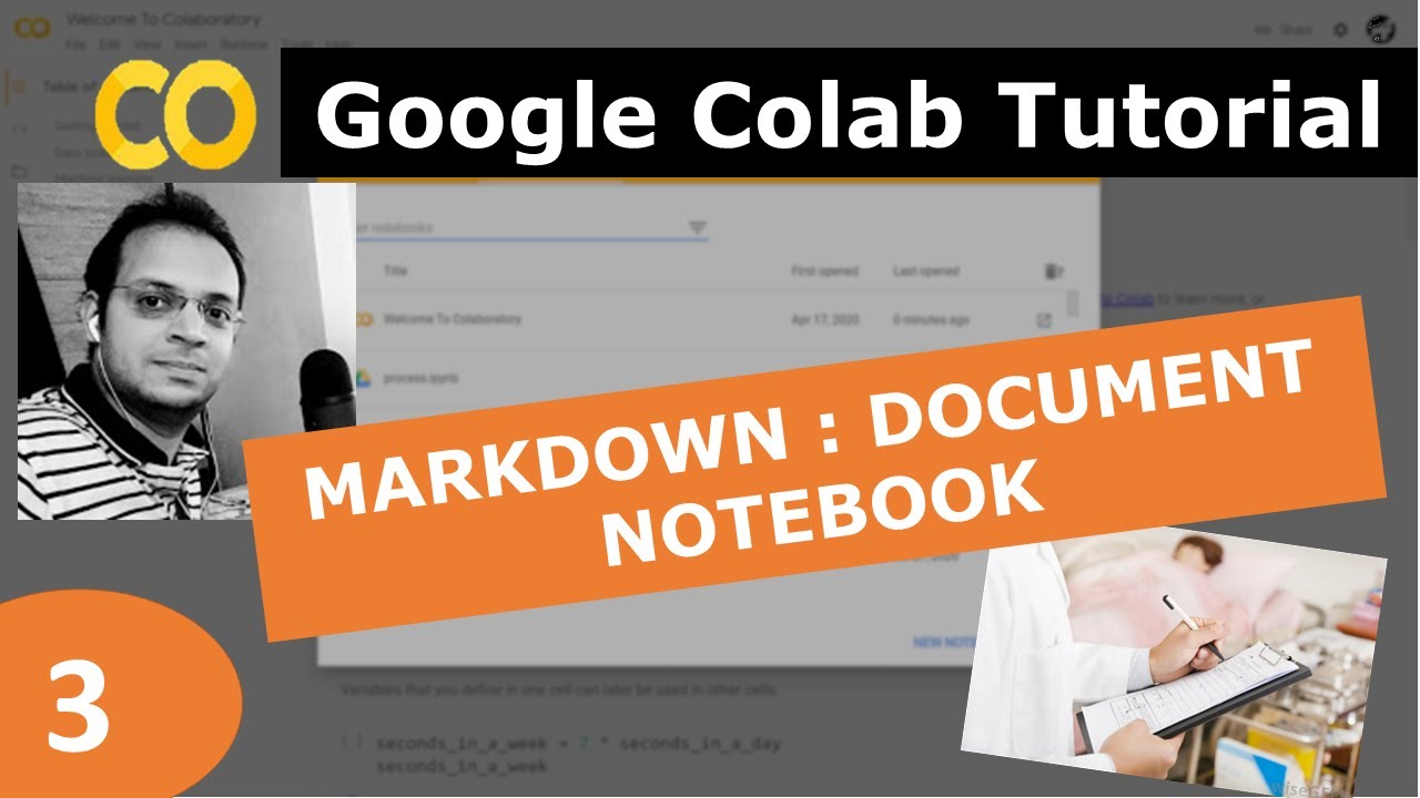 3) Учебное пособие по Google Colab | Markdown | Документация в формате Rich Text | Загрузка изобр...