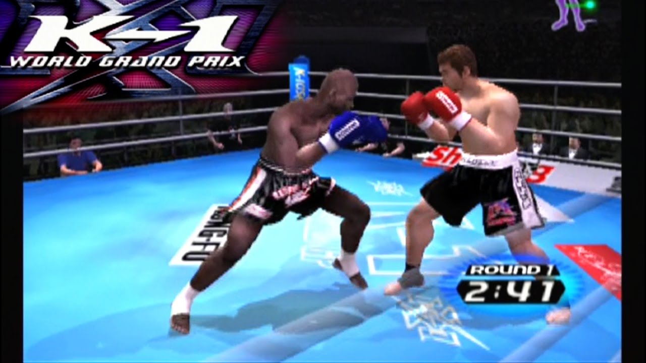 K-1 World Grand Prix ... (PS2) Gameplay