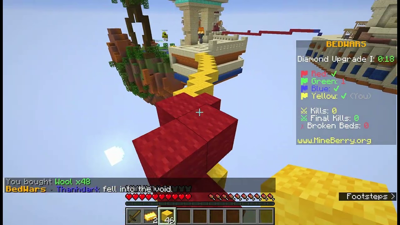 I Played bedwars for the first time and it was terrible mistake.