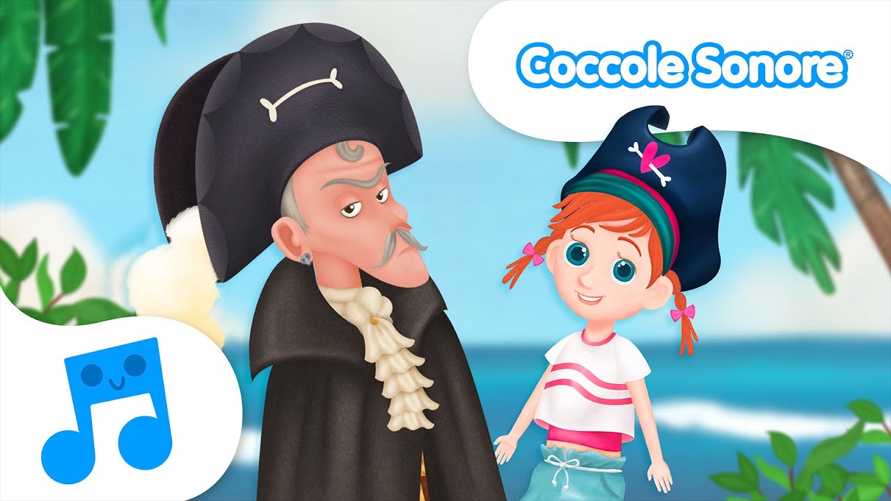 🏴&zwj;☠️ Storie di Pirati per Bambini: Vivi l'Avventura le Canzoni di Coccole Sonore!