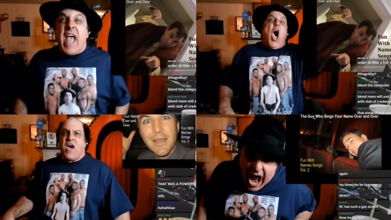 Perry Caravello: Epic Name Singing Guy Clip