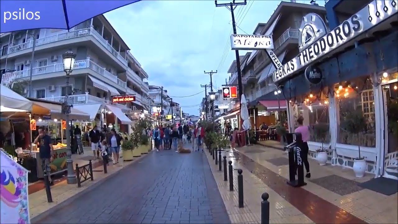 Paralia Katerini nightwalk