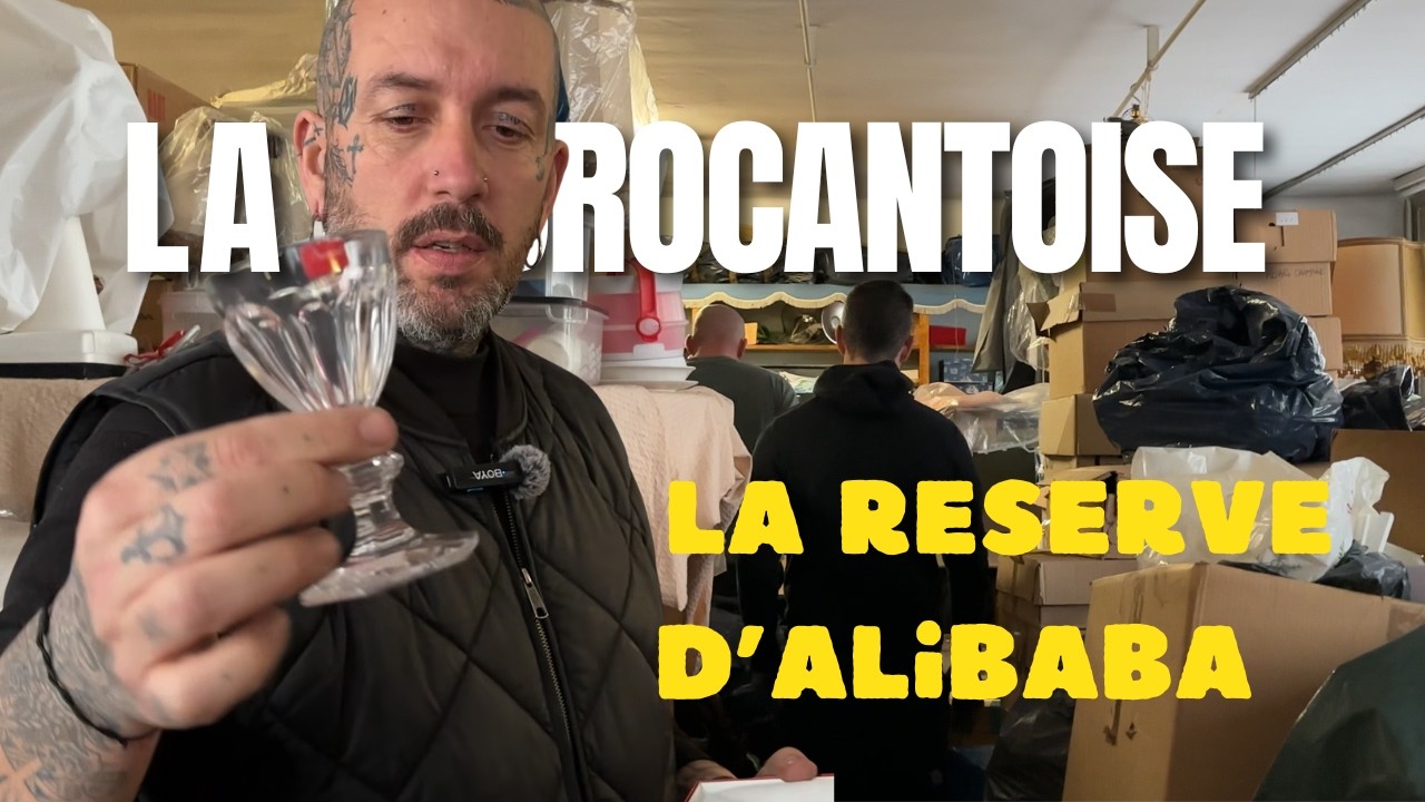 On vide une réserve remplie jusqu'au plafond (les trouvailles sont incroyables)