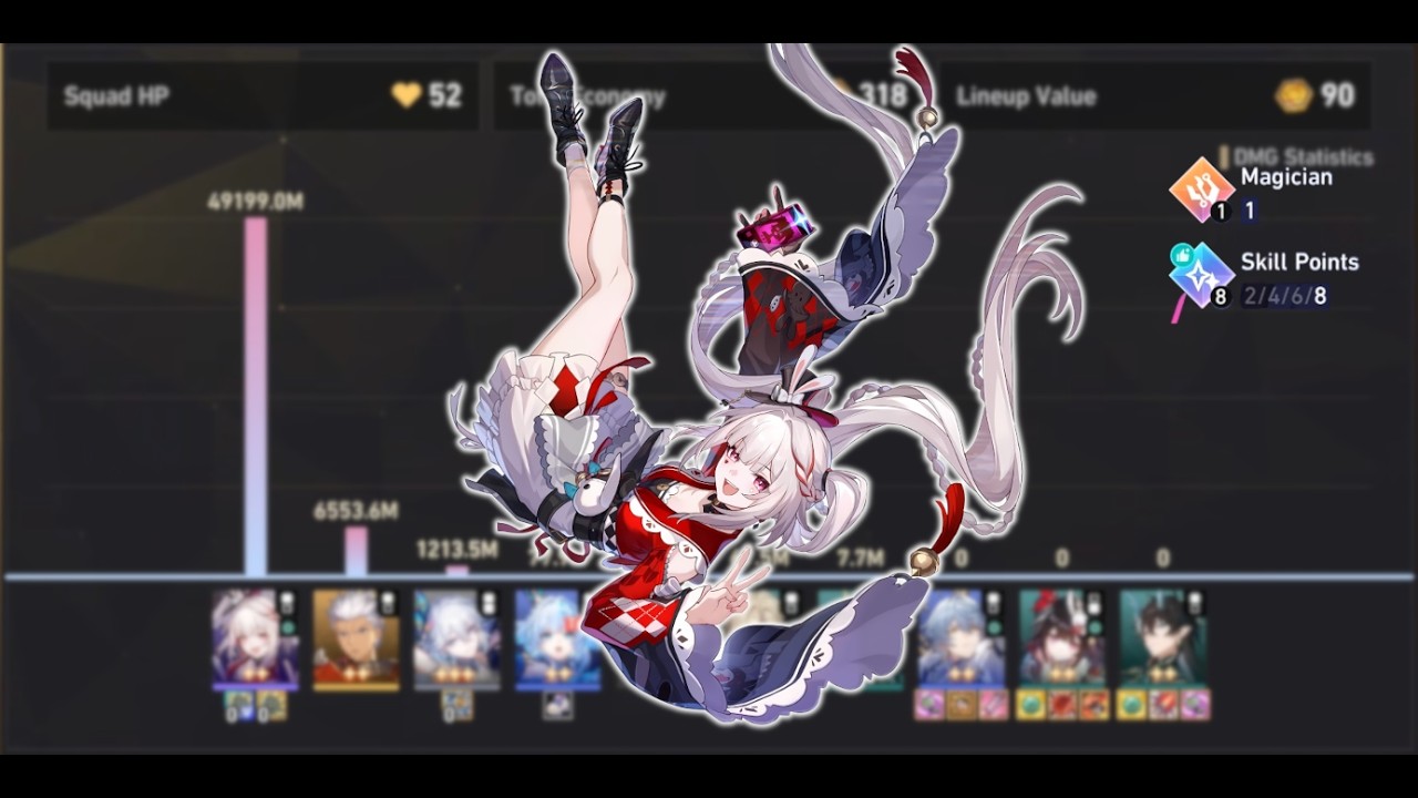 8 Skill Point With Sparxie and Archer ︱ Currency Wars Full Run Honkai Star Rail