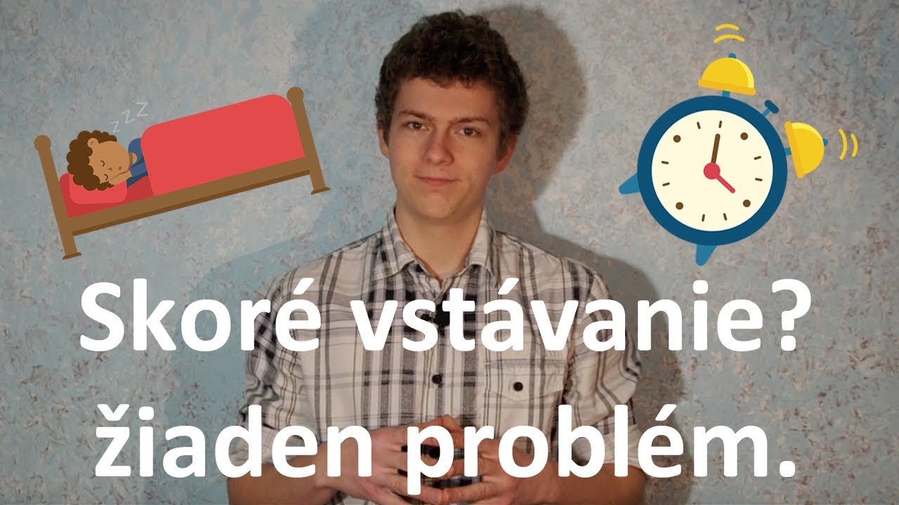 6 a pol vecí, tipov, rád, ako vstávať skorej