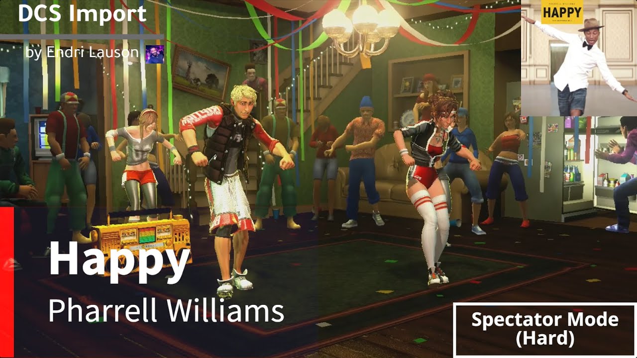 Dance Central 3 | Happy - Pharrell Williams (Spectator Mode)