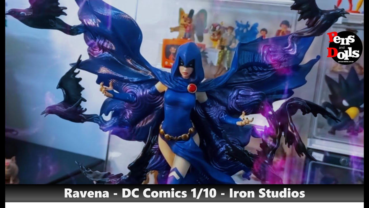 Estátua Ravena - DC Comics Series #8 - Art Scale 1/10 - Iron Studios