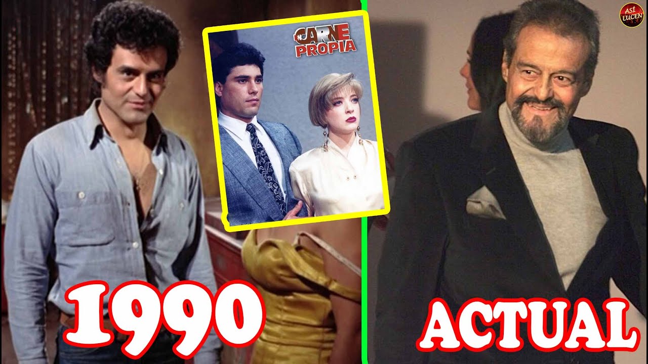 ASÍ LUCEN…  GONZALO VEGA Y LOS ACTORES DE “EN CARNE PROPIA” TELENOVELA DE 1990, EN LA ACTUALIDAD…