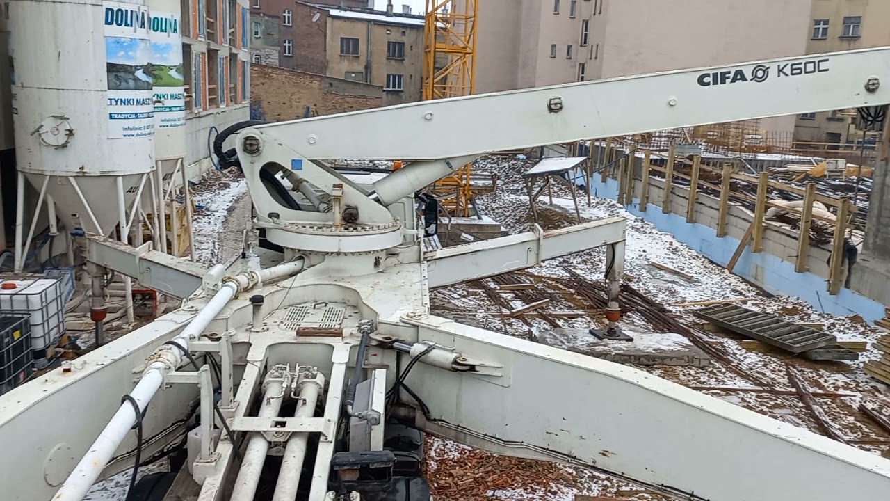 Pompa do Betonu Cifa K60 Concret Pump Man