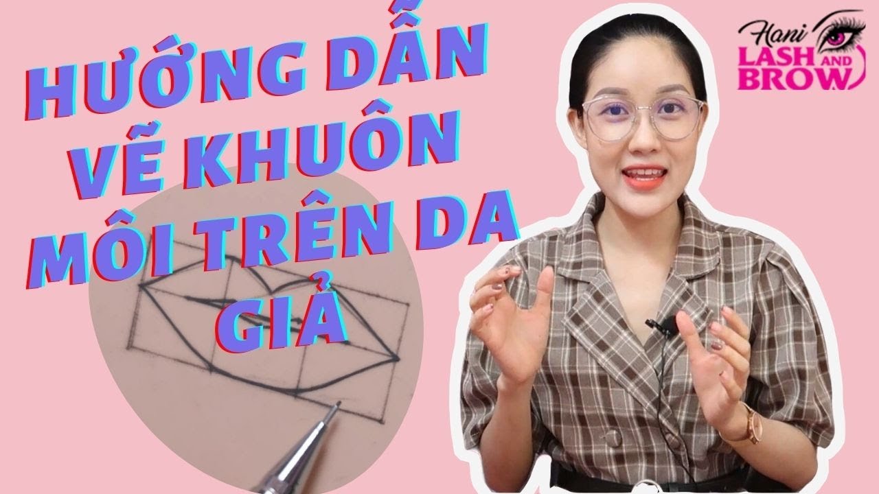 HỌC PHUN XĂM | MẸO VẼ KHUÔN MÔI TRÊN DA GIẢ ĐƠN GIẢN