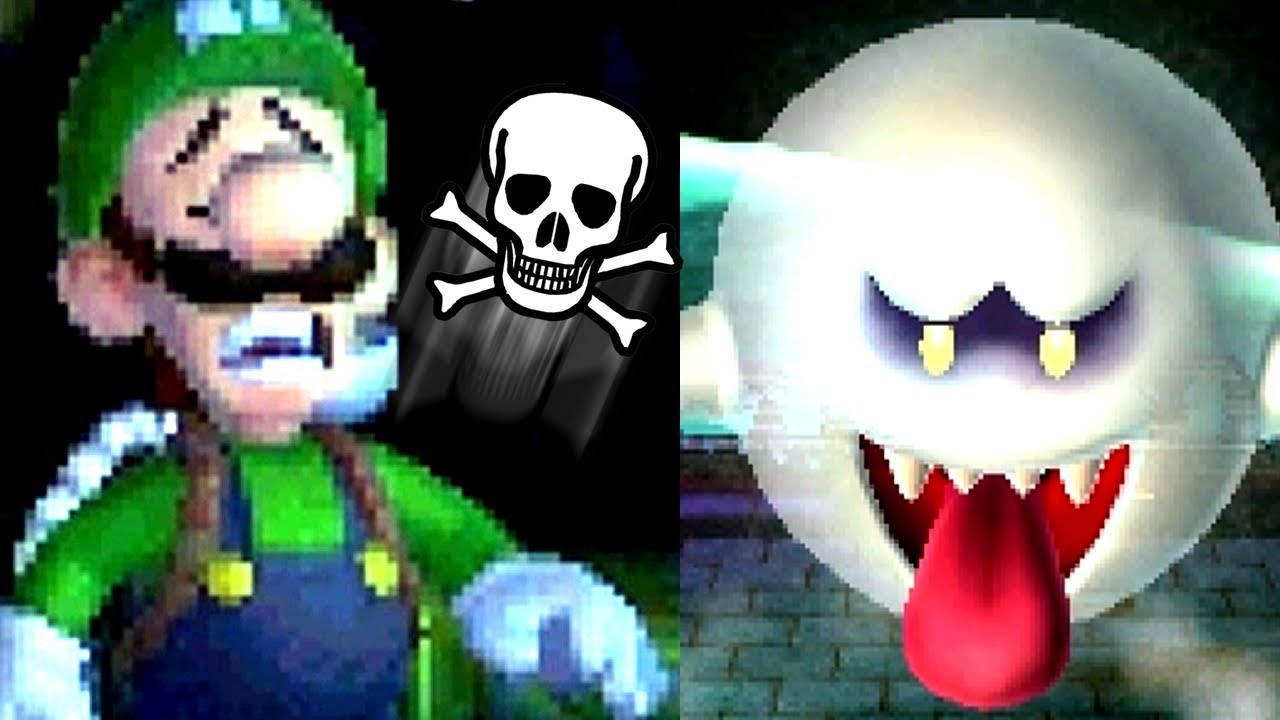 Top 20 WAYS TO DIE - Luigi's Mansion (3DS)