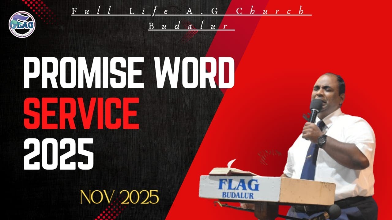 🔴Live | Promise Word Service | 01st November 2025 | Online Live Service | 