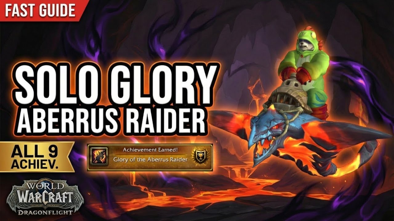 Solo Glory of the Aberrus Raider &ndash; wszystkie 9 osiągnięć szybko