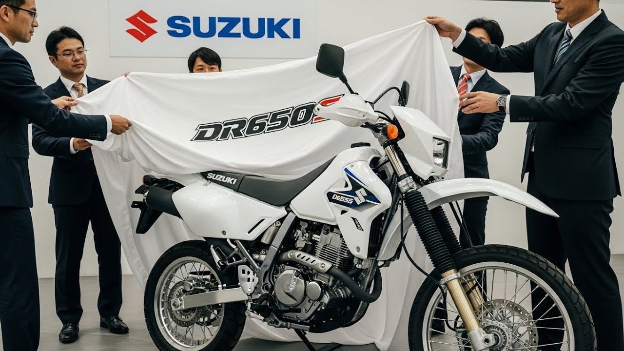 Наконец-то вышел Suzuki DR650S 2026 года! Легендарный мотоцикл двойного назначения возвращается е...