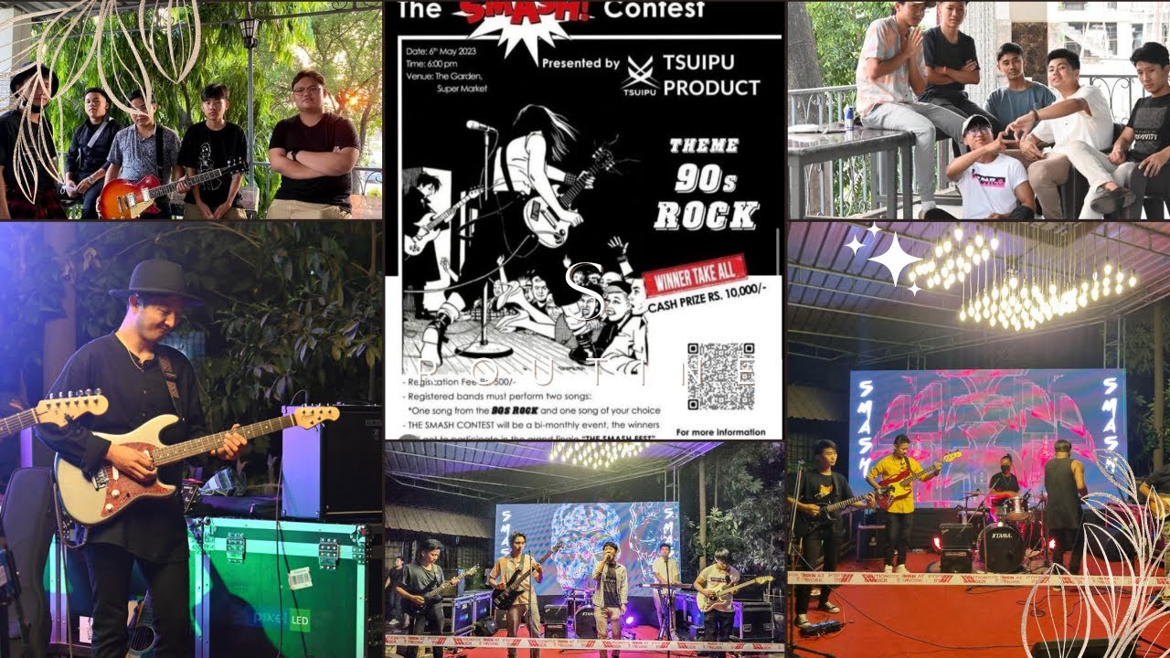 The Smash Contest Dimapur// Theme: 90's Rock.