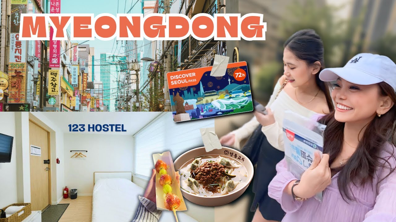 Myeongdong Travel Adventure: Budget-Friendly Hostel, Michelin Dining, and Travel Secrets!