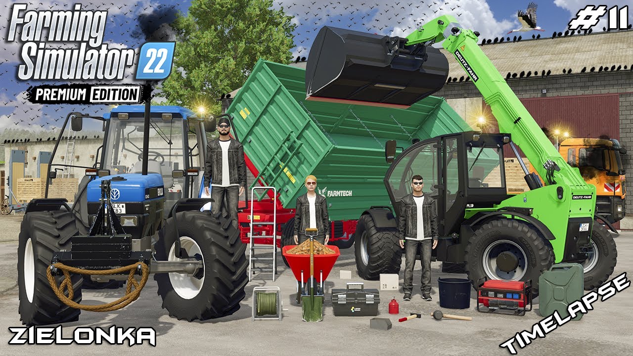 Selling CARROTS to ERLENGRAT with a TRAIN 🥕🚂🛤️ | Zielonka | Farming Simulator 22 | Episode 10