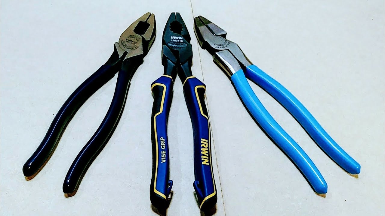 Who Makes The BEST Linesman's Pliers? Klein vs Channellock vs Irwin (NWS)