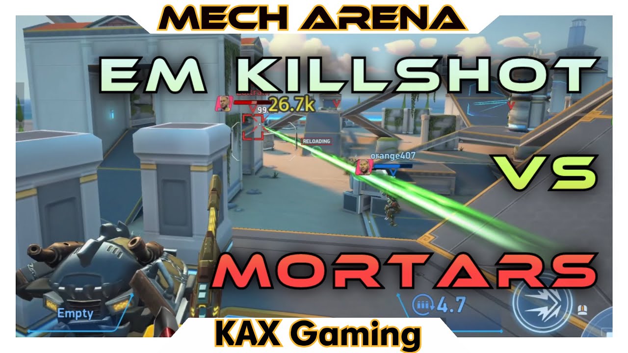 MORTARS were OUTPLAYED with this Mech/Weapon combo - Mech Arena w/@scape211