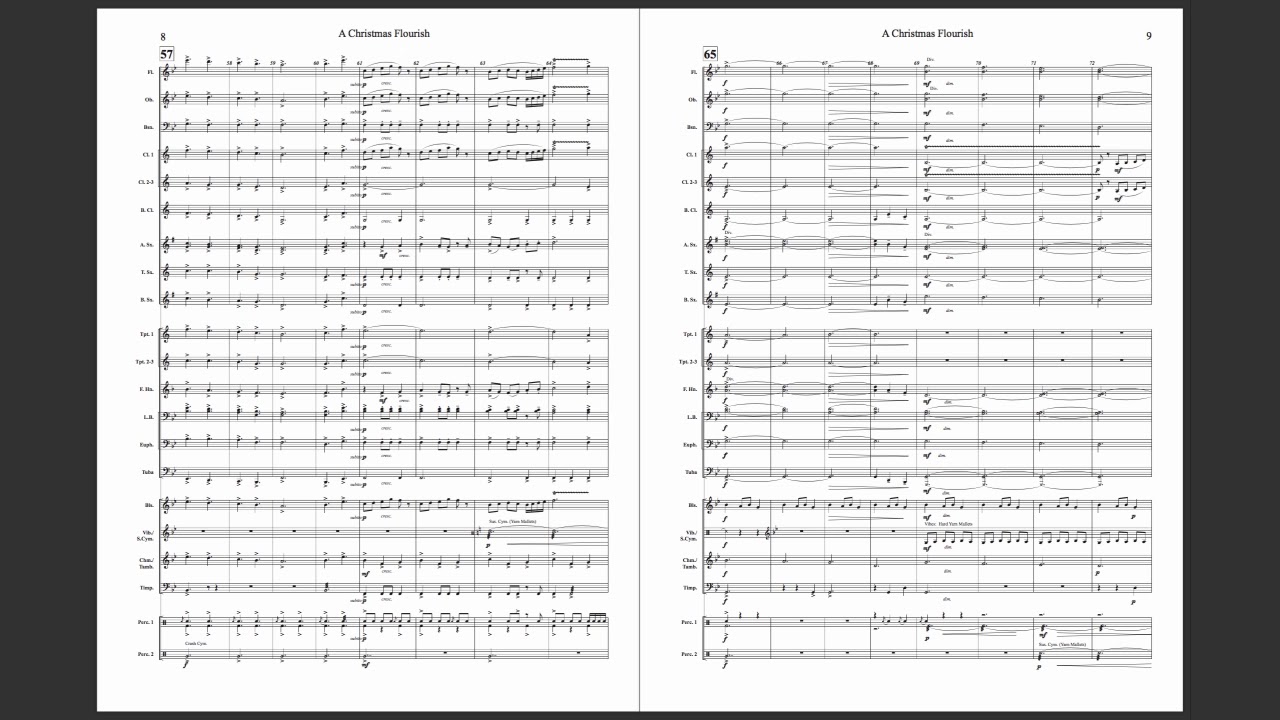 A Christmas Flourish - Standridge