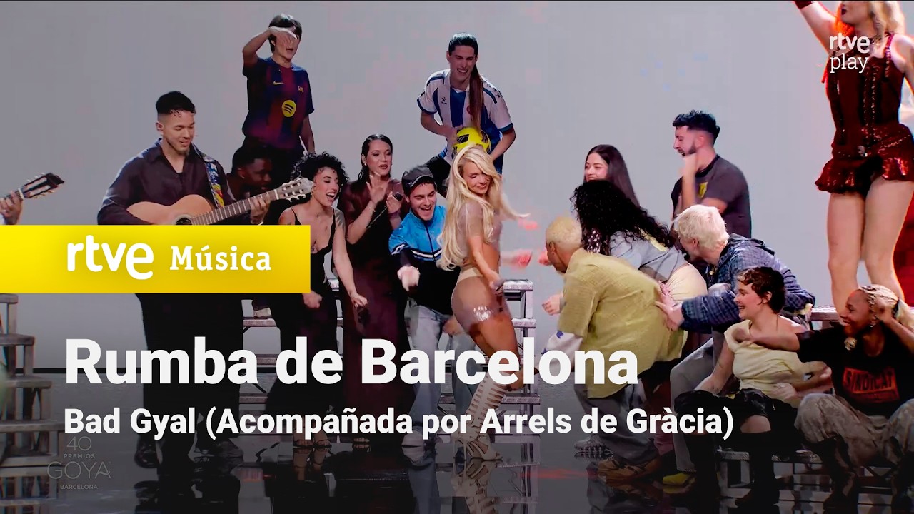 Bad Gyal (Acompañada por Arrels de Gràcia) – “Rumba de Barcelona” (Premios Goya 2026)