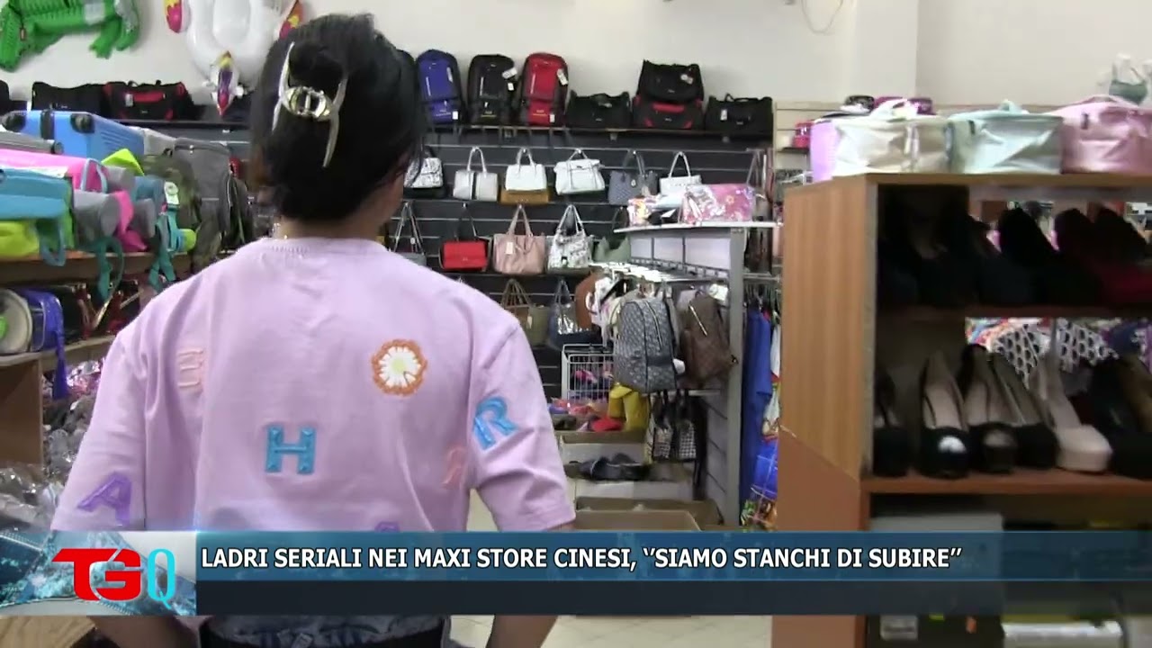 LADRI SERIALI NEI MAXI STORE CINESI, ‘’SIAMO STANCHI DI SUBIRE’’