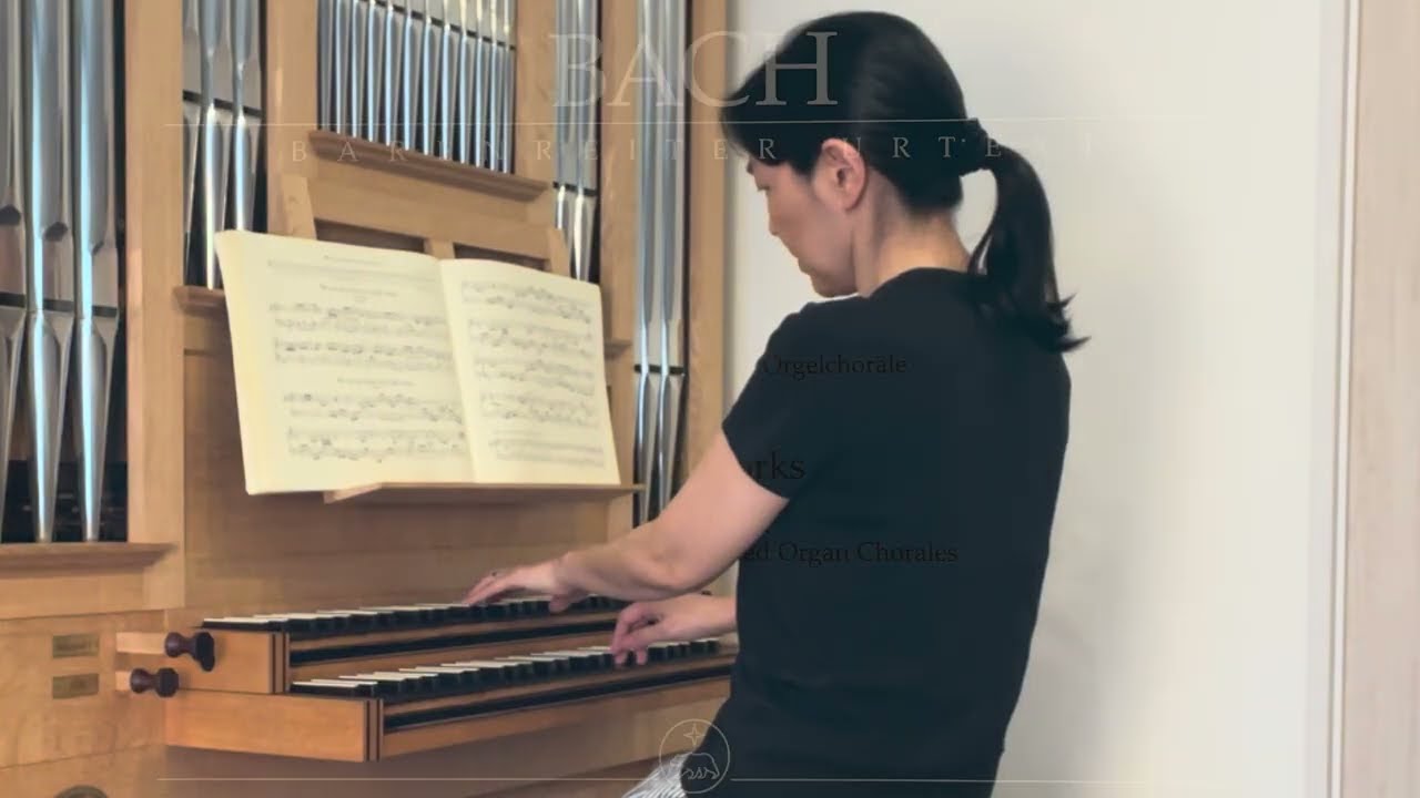 J.S.Bach Wer nur den lieben Gott laesst walten,BWV 691 Organ:Masayo Katsuyama バッハ　愛する神にすべてを委ねる者は